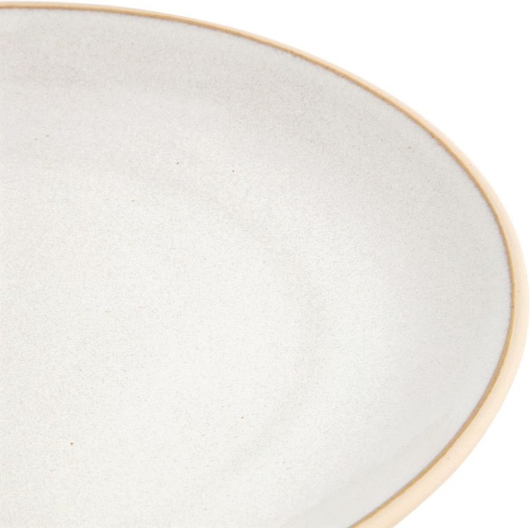  Olympia Canvas Concave Plate Murano White 270mm (Pack of 6) 