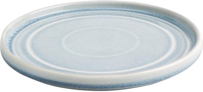  Olympia Cavolo Flat Round Plate Ice Blue 220mm (Pack of 6) 