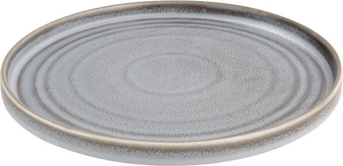 Olympia Cavolo Charcoal Dusk Flat Round Plate - 270mm (Box 4) 