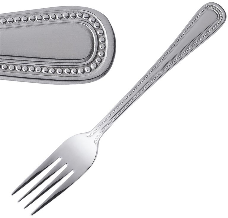  Olympia Bead Dessert Fork 