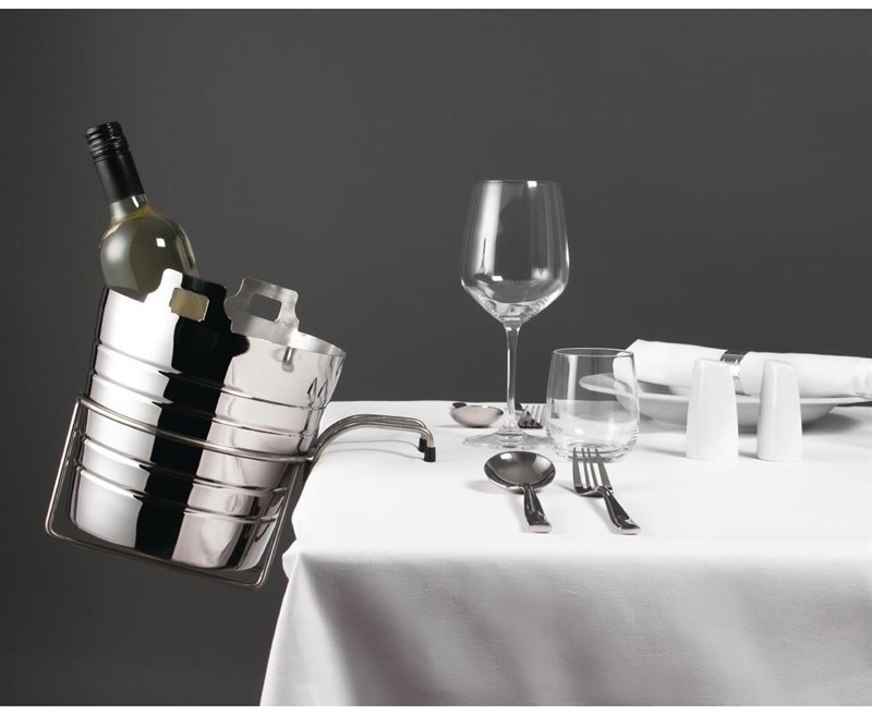  Olympia Polished Stainless Steel Wine And Champagne Bucket 