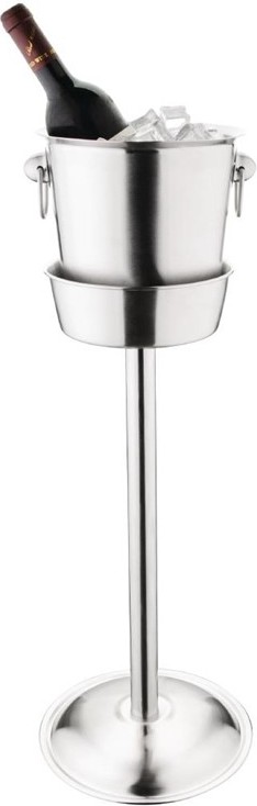  Olympia Brushed Stainless Steel Wine And Champagne Bucket 