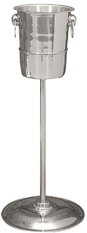  Olympia Brushed Stainless Steel Wine And Champagne Bucket Stand 
