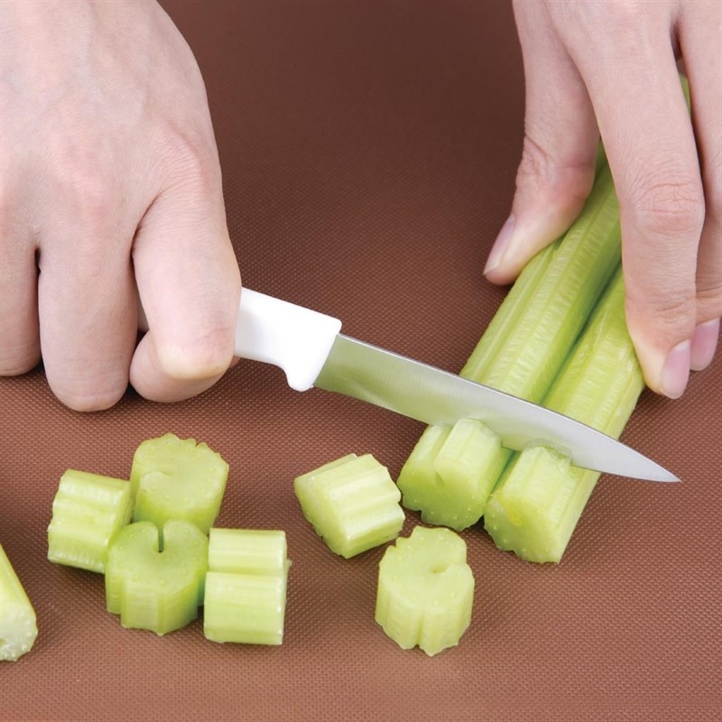  Hygiplas Paring Knife White 7.5cm 