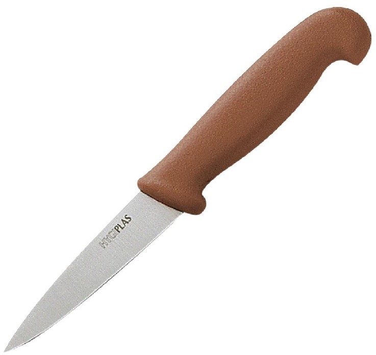  Hygiplas Paring Knife Brown 9cm 