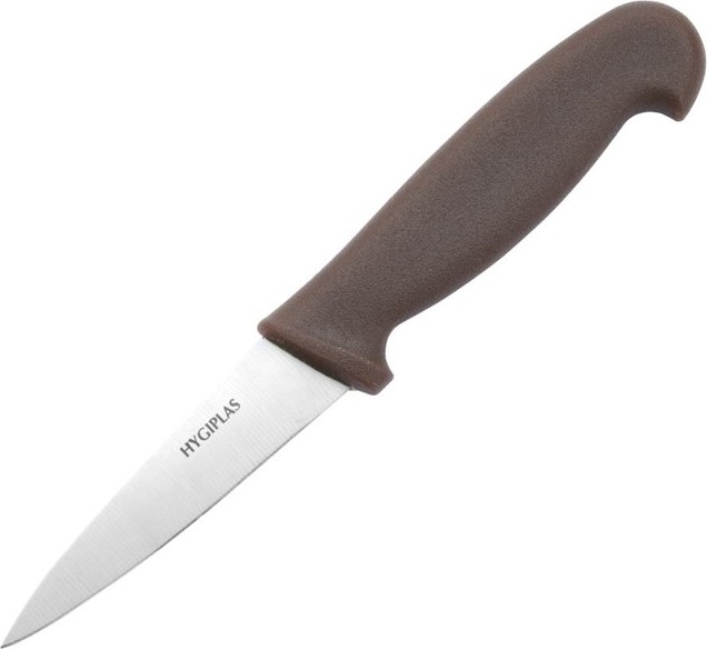  Hygiplas Paring Knife Brown 9cm 