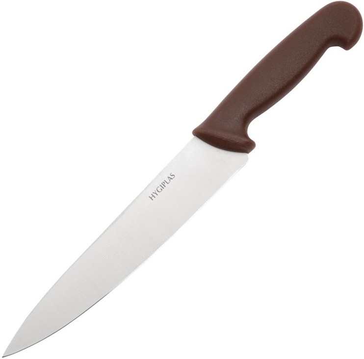  Hygiplas Chef Knife Brown 21.5cm 