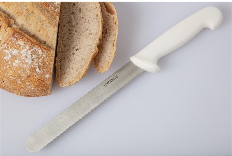  Hygiplas Bread Knife White 20.5cm 