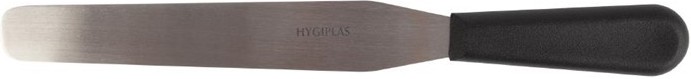  Hygiplas Straight Blade Palette Knife Black 20.5cm 