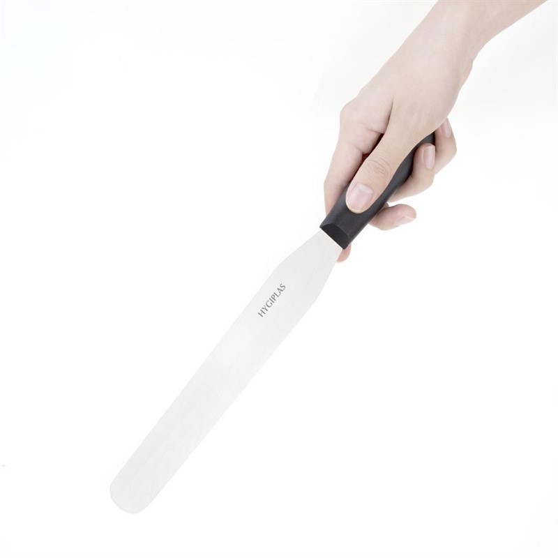  Hygiplas Straight Blade Palette Knife Black 25.5cm 