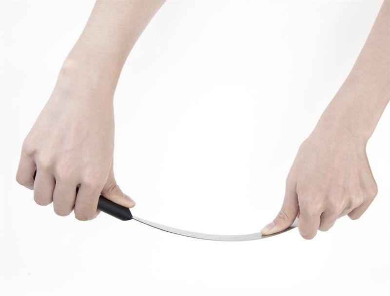  Hygiplas Straight Blade Palette Knife Black 25.5cm 
