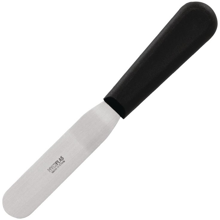  Hygiplas Angled Blade Palette Knife Black 10cm 