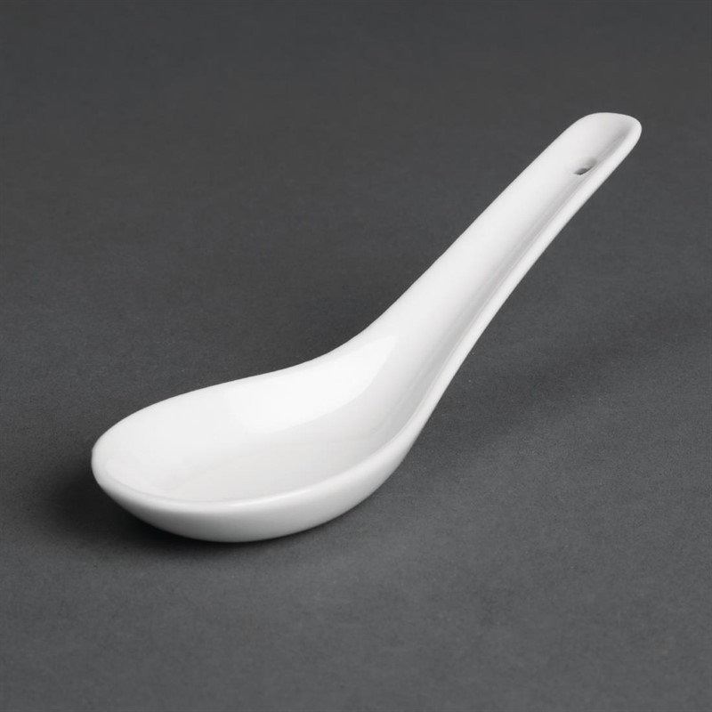  Olympia Whiteware Rice Spoons 130mm (Pack of 24) 
