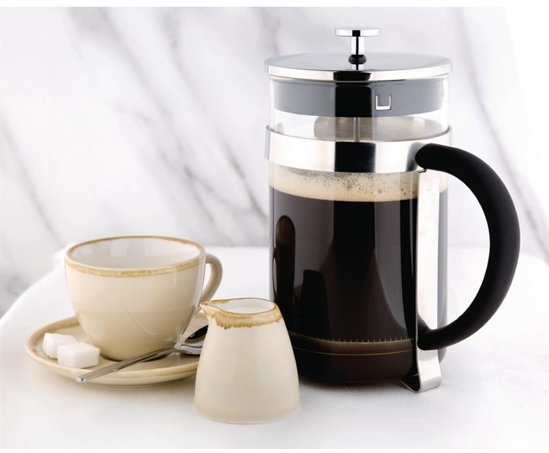  Olympia Contemporary Glass Cafetiere 12 Cup 