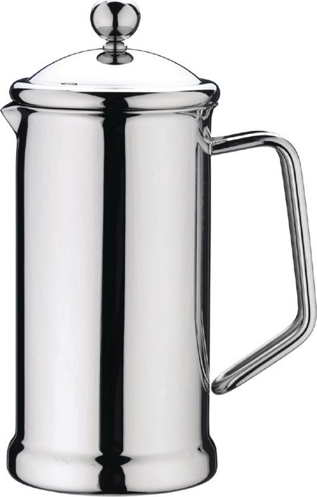 Olympia Polished Stainless Steel Cafetiere 3 Cup 