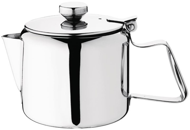  Olympia Concorde Stainless Steel Teapot 17oz 480ml (Single) 