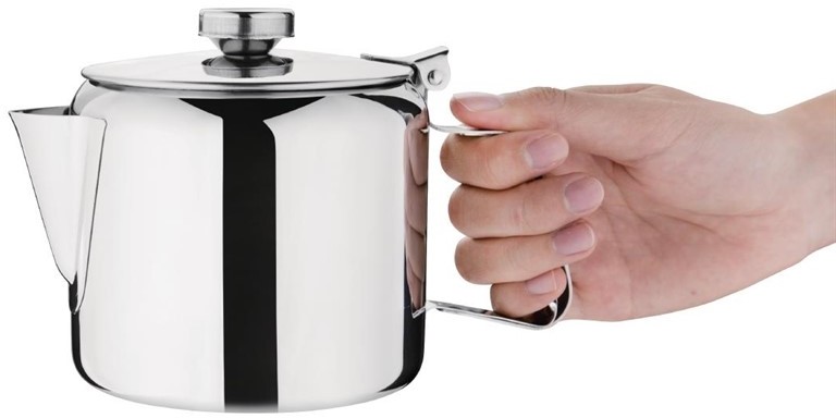  Olympia Concorde Stainless Steel Teapot 910ml 