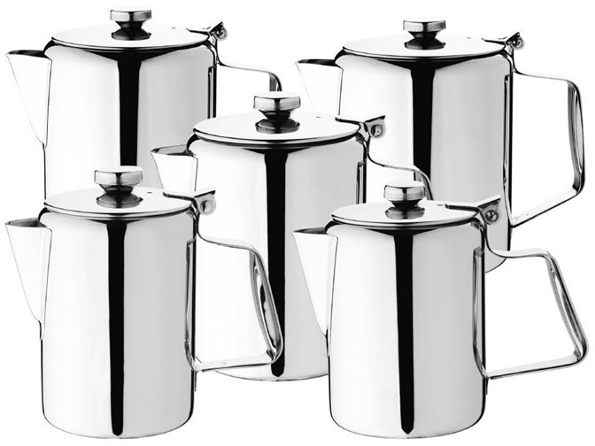 Olympia Concorde Stainless Steel Coffee Pot 910ml 