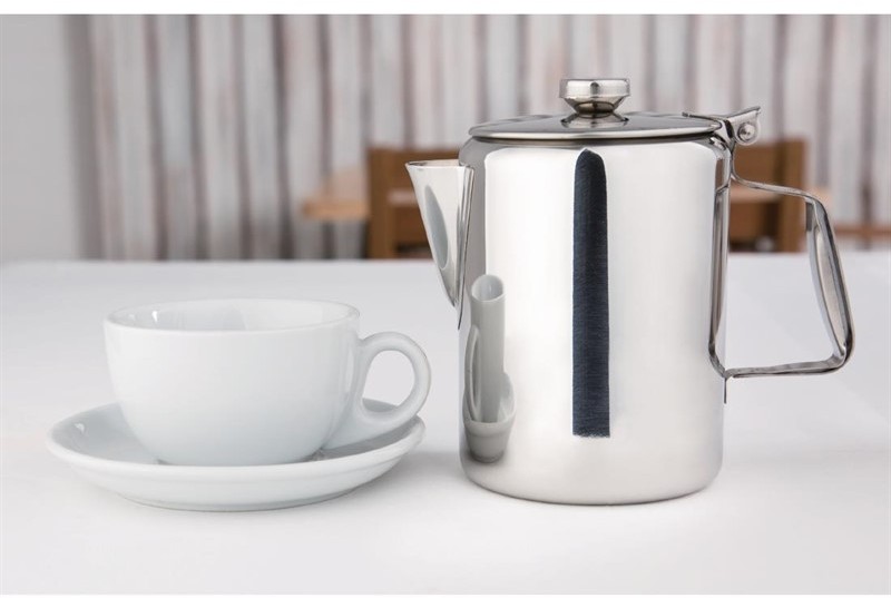  Olympia Concorde Stainless Steel Coffee Pot 910ml 