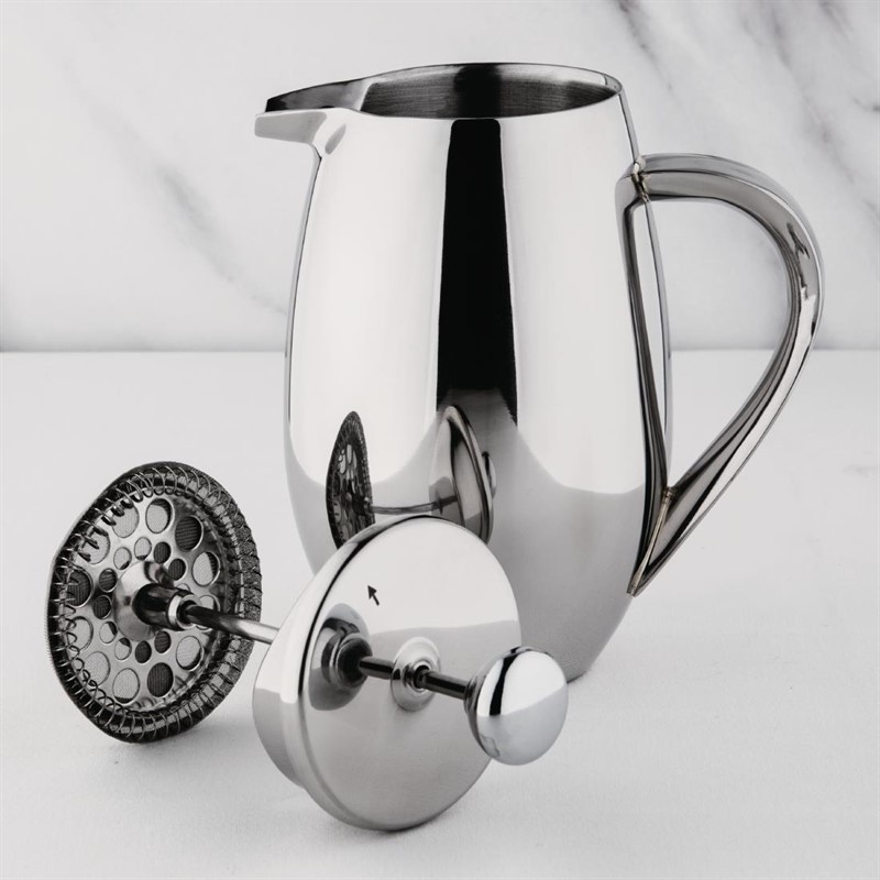  Olympia Insulated Stainless Steel Cafetiere 3 Cup 