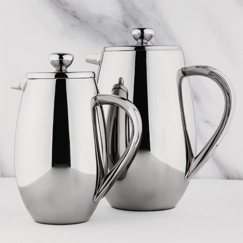  Olympia Insulated Stainless Steel Cafetiere 6 Cup 