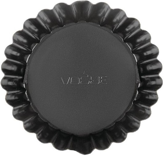  Vogue Non-Stick Quiche Tin With Removable Base 100mm 