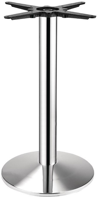 Bolero Chrome Round Tulip Table Base 