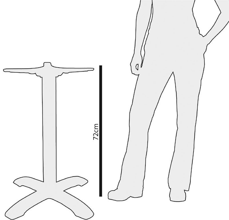  Bolero Cast Iron Table Leg Base 
