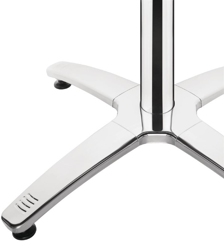  Bolero Aluminium Four Leg Table Base 