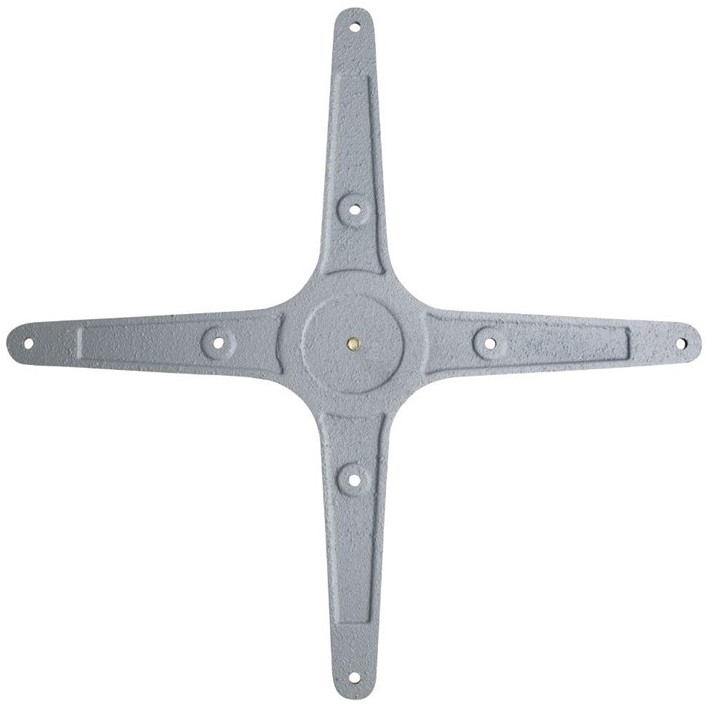  Bolero Aluminium Four Leg Table Base 