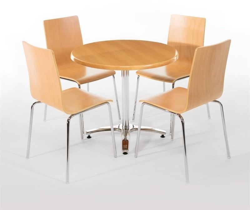  Bolero Aluminium Four Leg Table Base 