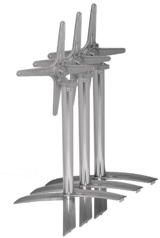  Bolero Flip Top Aluminium Table Base 