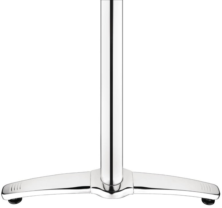  Bolero Aluminium Twin Leg Table Base (Pack of 2) 
