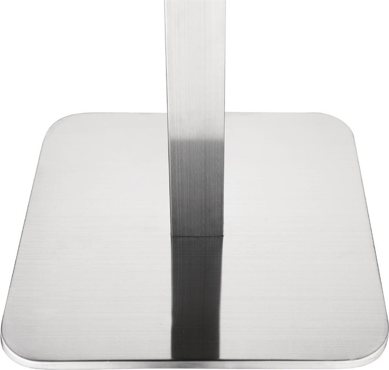  Bolero Square Stainless Steel Table Base 
