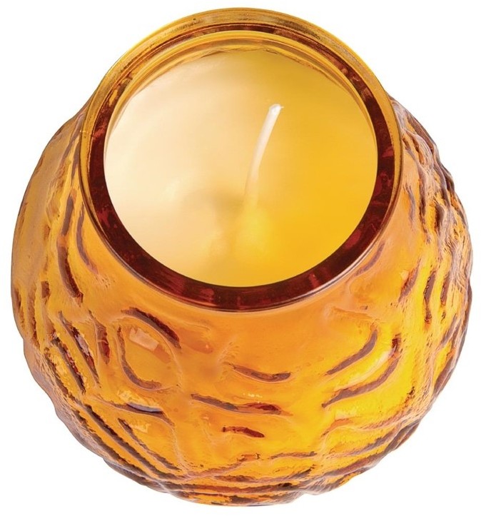  Bolsius Amber Low Bar Lights (Pack of 12) 