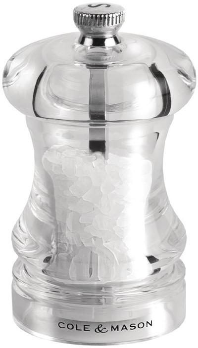  Cole & Mason Capstan Acrylic Salt Mill 