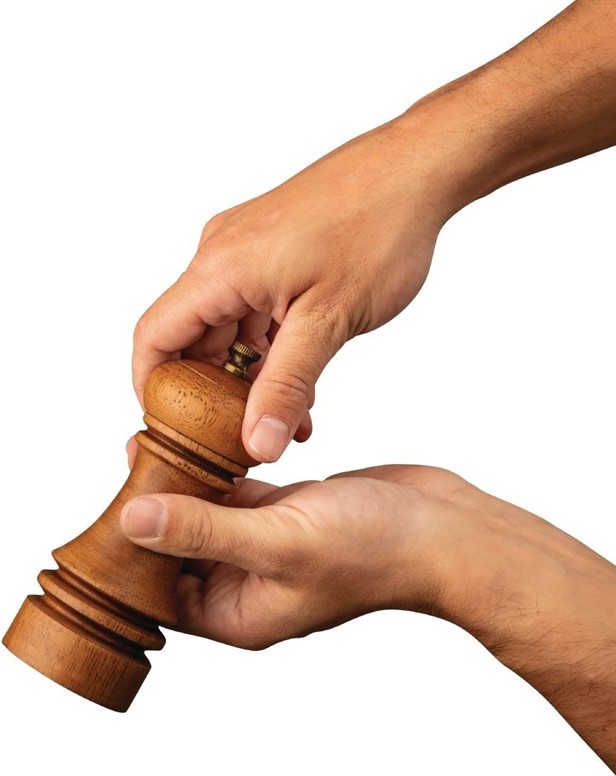  Olympia Antique Effect Salt and Pepper Mill 150mm 
