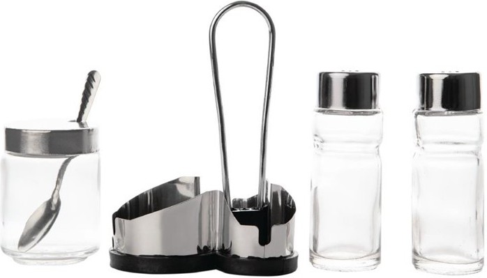  Comas Menage Set Salt, Pepper and Mustard 