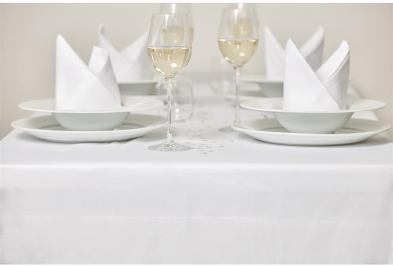  Mitre Luxury Satin Band Tablecloth 1780 x 1780mm 