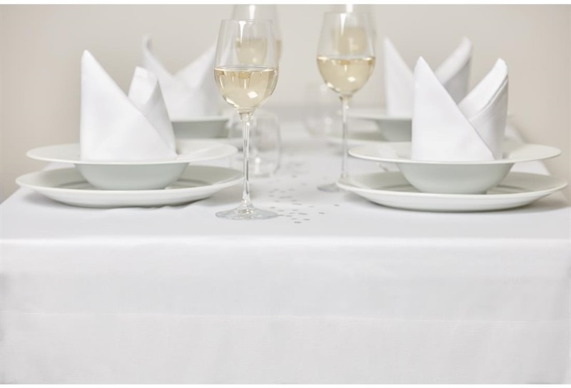  Mitre Luxury Satin Band Tablecloth 1780 x 3650mm 