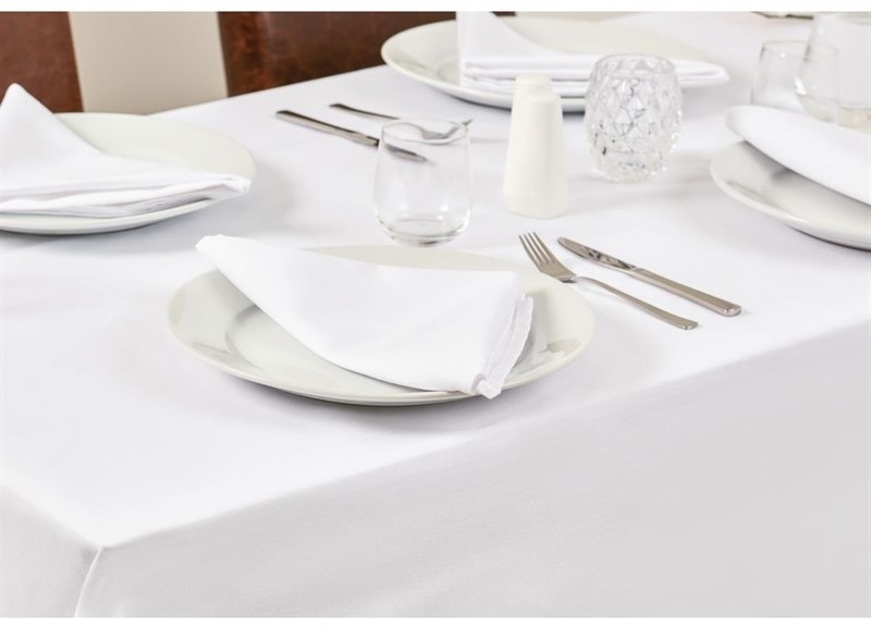  Mitre Essentials Occasions Tablecloth White 1780 x 2750mm 