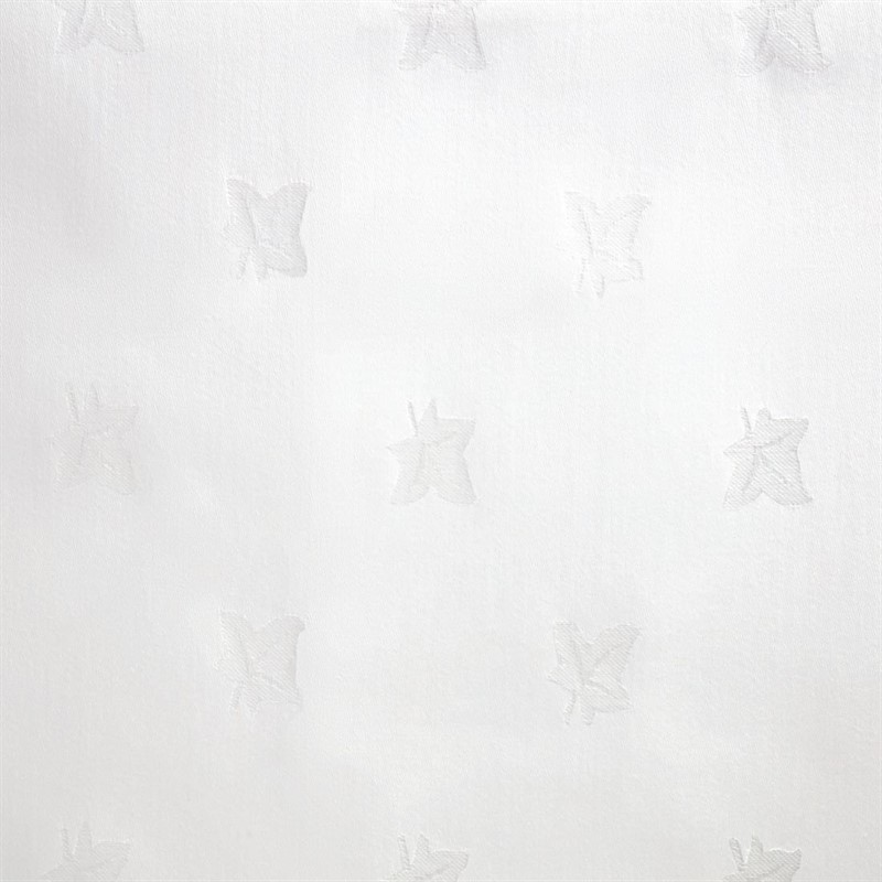  Mitre Luxury Luxor Tablecloth White 1350 x 1350mm 