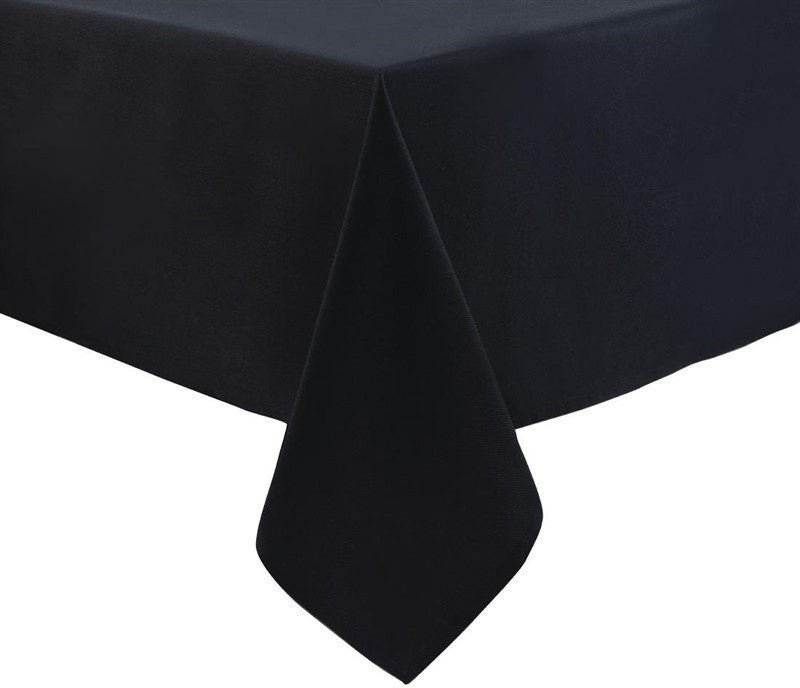  Mitre Essentials Occasions Tablecloth Black 900 x 900mm 