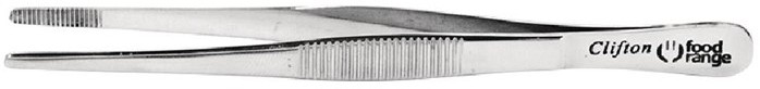  Gastronoble Stainless Steel Round Tip Micro Tweezers 160mm 