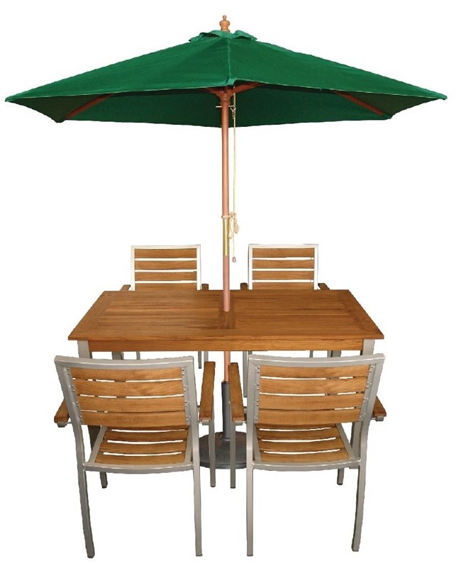  Bolero Round Parasol 3m Diameter Green 