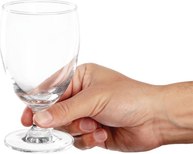  Olympia Cocktail Short Stemmed Wine Glasses 308ml (Pack of 6) 