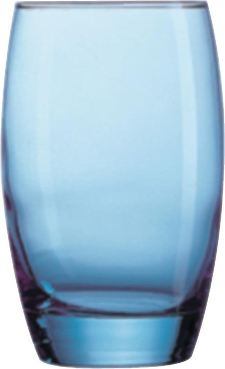  Arcoroc Salto Ice Blue Hi Balls Glasses 350ml (Pack of 24) 