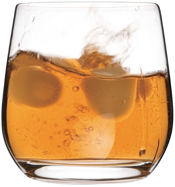  Olympia Claro One Piece Crystal Tumbler 395ml (Pack of 6) 