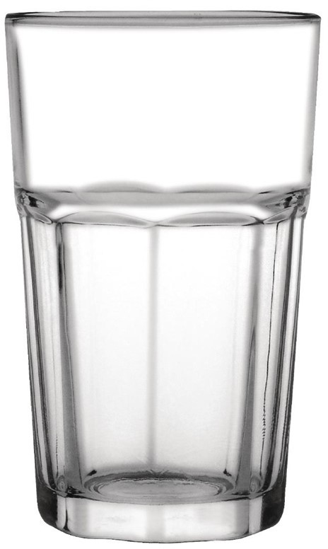  Olympia Toughened Orleans Hi Ball Glasses 425ml (Pack of 12) 