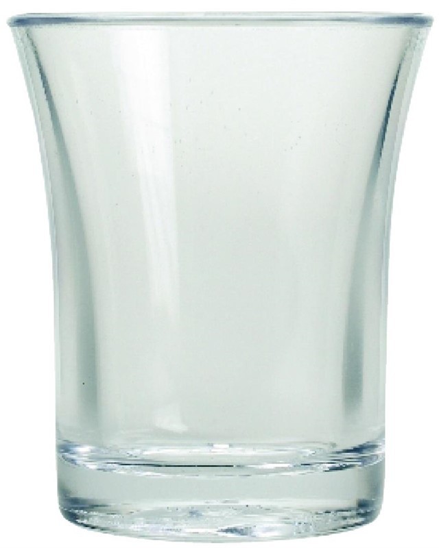  BBP Polystyrene Shot Glasses 25ml (Pack of 100) 